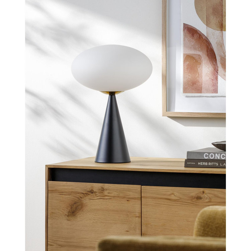Malen Accent Table Lamp, Black