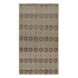 Distressed One-of-a-Kind 4'5X8'1 Hand Knotted Area Rug