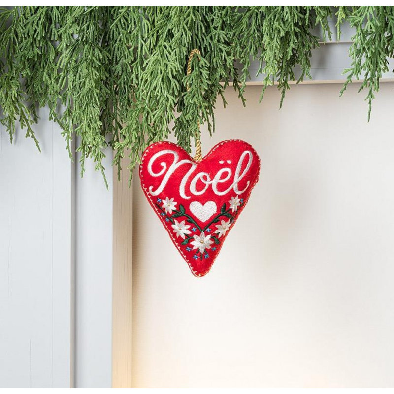 Ornement floral Noel