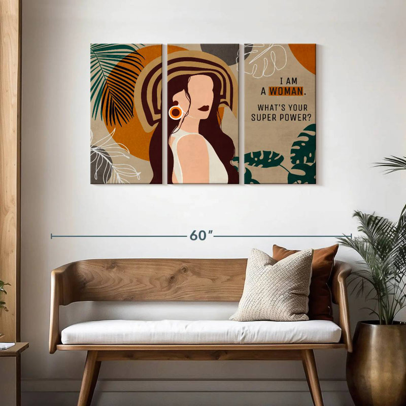 Khyia I Am A Woman III, H 28 po x l 45 po