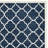 Carolene Hand Tufted Wool/Cotton/Latex Geometric Rug in Blue/Ivory-411302280