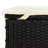 2-Person Sunbed with Round Roof Patio Daybed Furniture Poly Rattan-1284915322-1284915297
