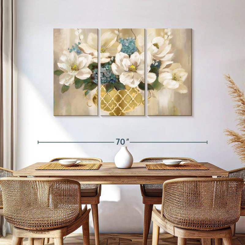 Harnek Southern Magnolia Flowers, 36" H x 57" W