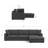 Deep Seater Right Sectional Sofa-2072321736