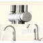Robinet de baignoire autoportant à fixation au sol avec douche à main-128509645