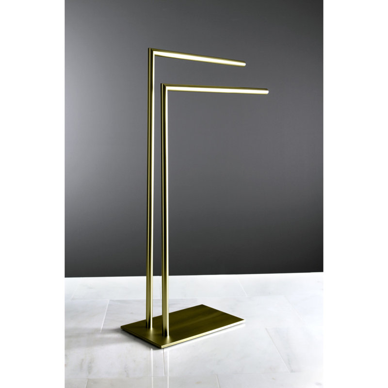 Kingston Brass Edenscape Freestanding Dual Towel Rack