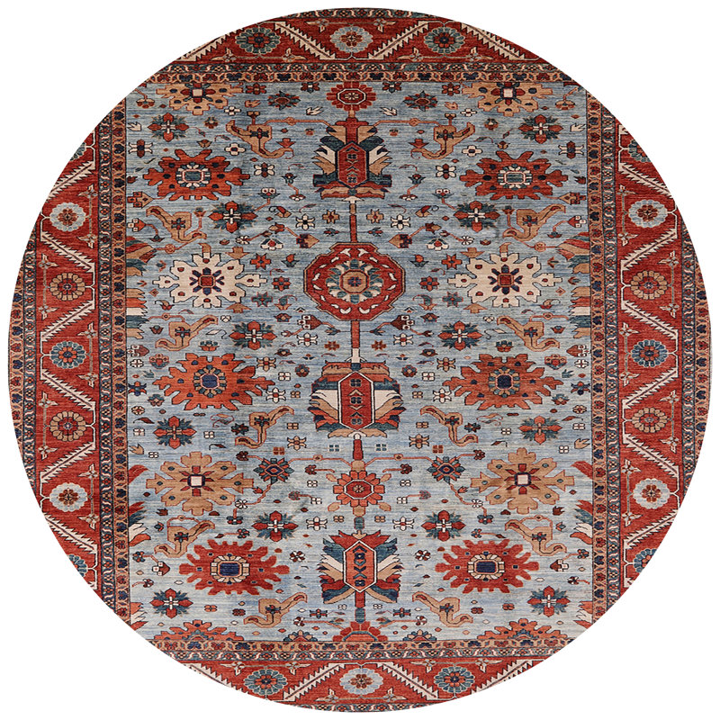 Oriental Indoor Rug, Round 6'