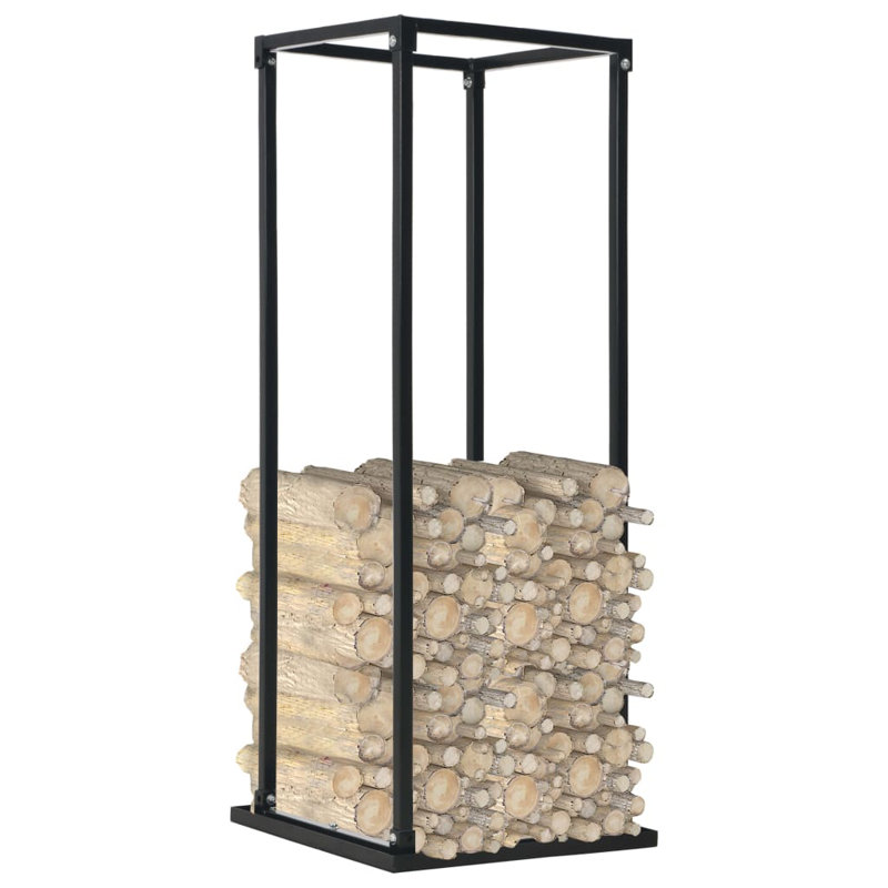 45cm W Vinyl Coated Steel Log Rack