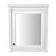 Armoire de salle de bain murale avec miroir et tablette réglable-1001021625