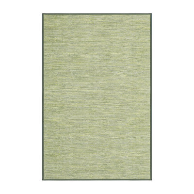 Tapis de zone vert contemporaine
