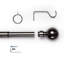 Nuha Iron Adjustable 210cm to 120cm 2.8cm Single Curtain Pole-1271419248-1261489681