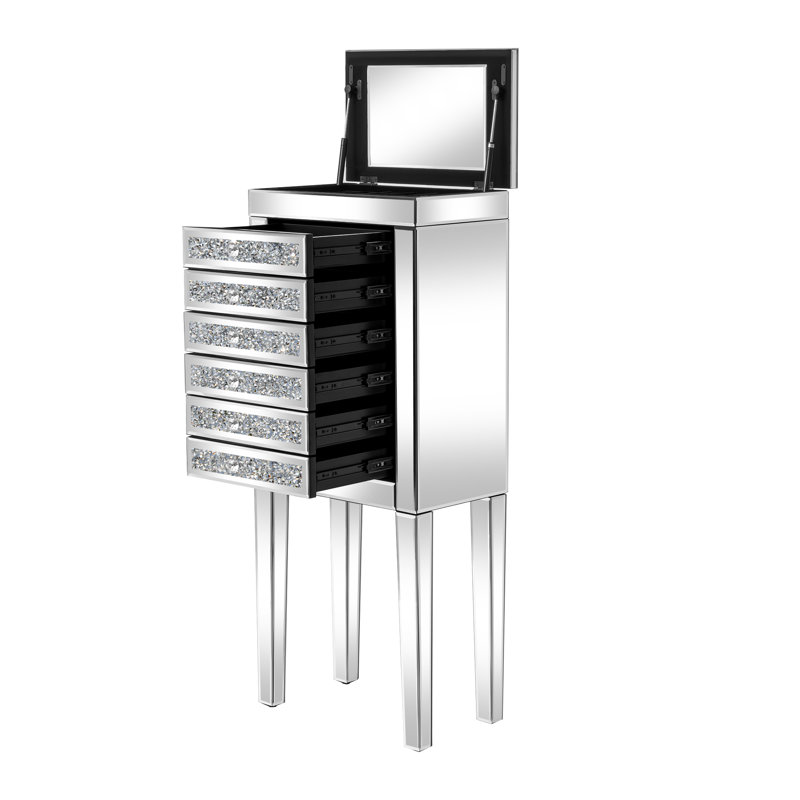 Freestanding Jewelry Armoire