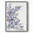 Periwinkle Patch I Framed Print - Solid Wood-1815685484