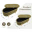 Chenille Upholstered Bench-2127322126