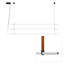 Luminaire suspendu moderne à 3 lumières pour îlot de cuisine T.O.-86729053-86729051