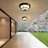2-Light 10.6 Inch Flush Mount Ceiling Light Recessed Installation for Kitchen/Bedroom/Entryway 1-Piece Nordic Style (Bulb Sold Separately)