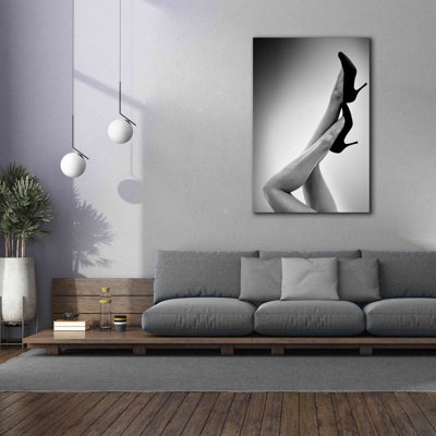 «Fashion Red 3» par Design Fabrikken, estampe numérique sur toile