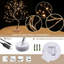 50cm LED Birch Tree Tabletop Decoration with USB or Battery Power and Bendable Branches