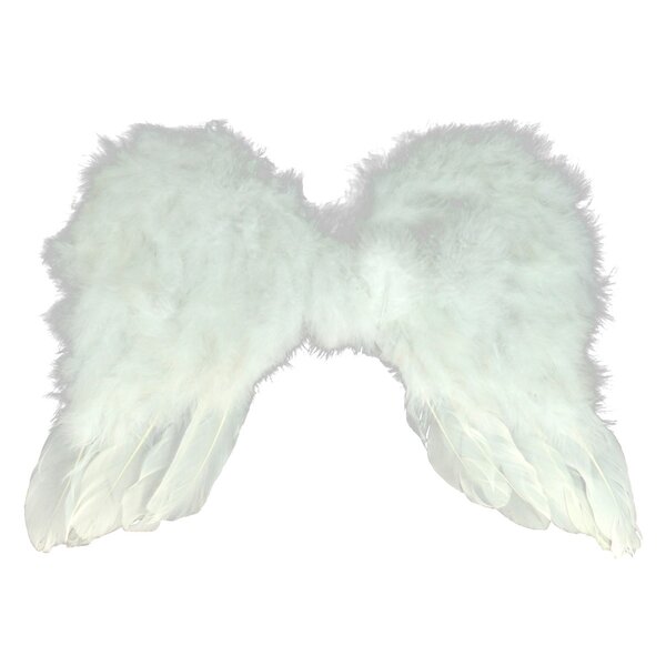 20H Furry Fabric Angel Wings