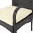 [Set Of 2]Patio PE Wicker Dining Chair-1124871237