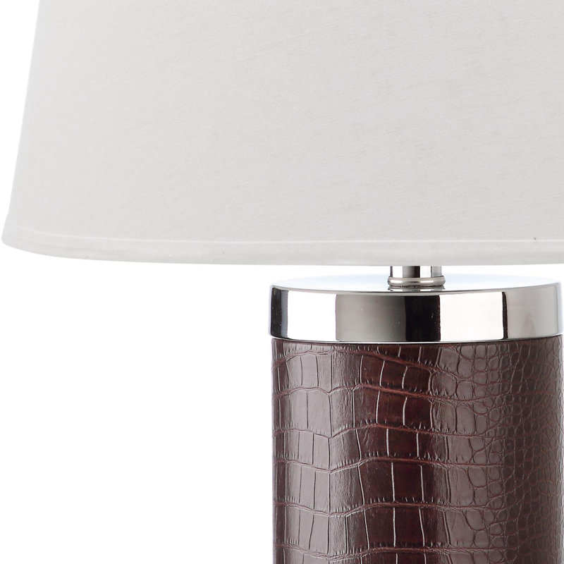 Lampe de table 26 po Anjonette, Marron foncé