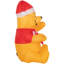 Lumière de Noël Airblown - Winnie l'ourson en chapeau de père Noël avec canne en bonbon-SM-Disney