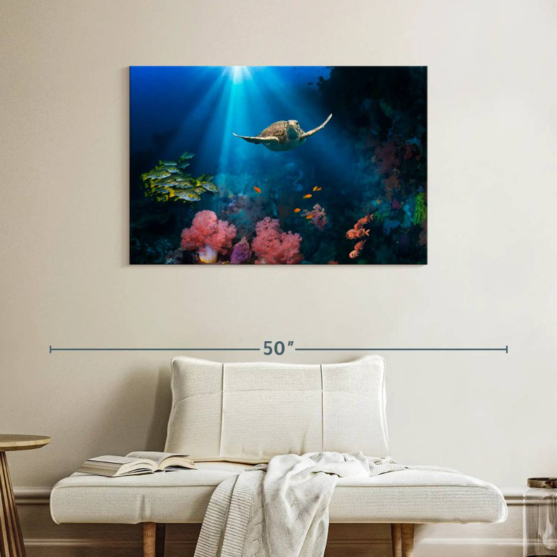 Brampt Ocean Underwater, 26" H x 39" W