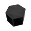 Table d'appoint 47,24 po Hexagonal-169396430