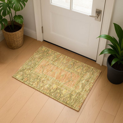 Premium Machine Washable Lubbers AMF1727 Global Rug
