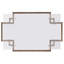 Melange Glass End Table
