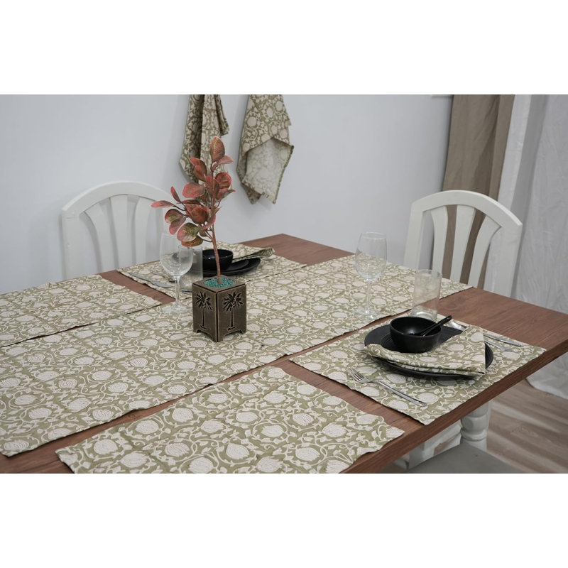 Napperon en toile de canard 13 x 19 pouces Fabividine