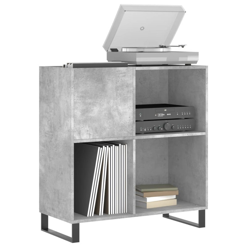Mallaki 1 - Door Rectangle Accent Cabinet, Concrete Grey