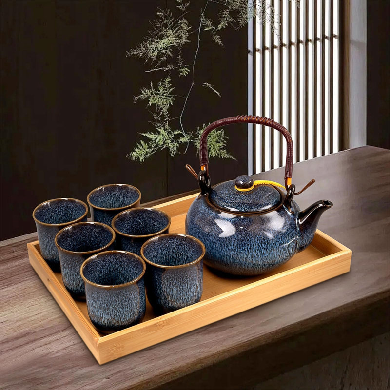 Lark Manor 650ml Dots Teapot Set