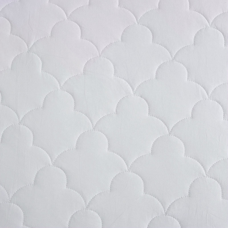Protège-matelas matelassé en coton percale, Très grand californien