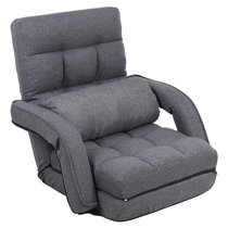 Pinksvdas Brown Vibrating, Adjustable Ergonomic Reclining Chair