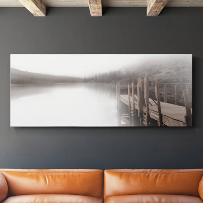 Sunset Glow on the Dock- Gallery Wrapped Canvas -Ready to Hang