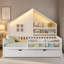 Solid Wood Standard Bed , Trundle Bed Included-1793179246-1793179247