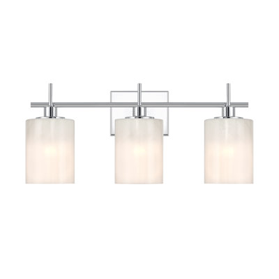 Ember 3-Light Bathroom Vanity Light in Chrome