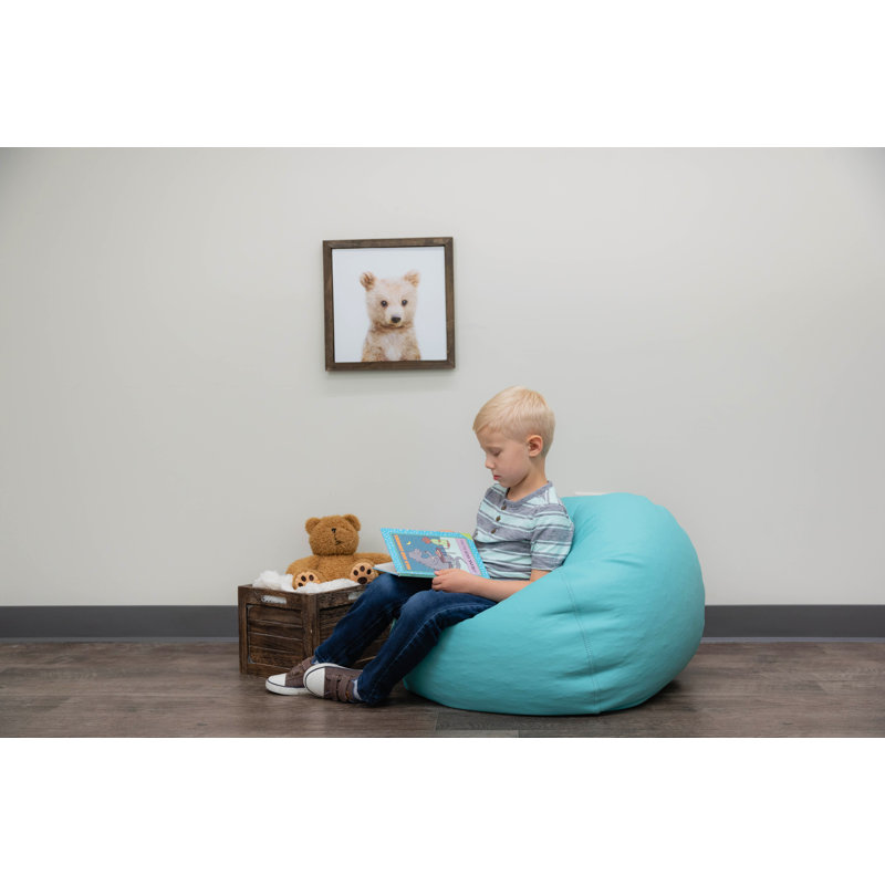 Fauteuil à billes Go2, H 16 po x l 26 po x P 26 po, Aigue-marine