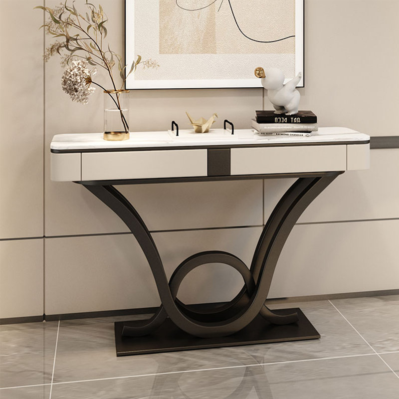 Console Modern Art, H 33,46 po x l 31,5 po x P 13,78 po