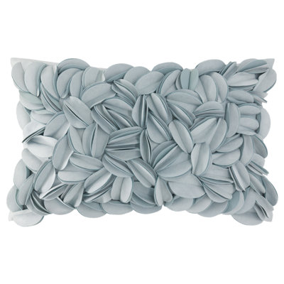 Housse de coussin brodée
