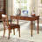 Brown Rectangular Solid Wood  desk-1463280071