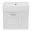 Meuble-lavabo de salle de bain avec lavabo, armoire flottante murale-2012692074