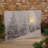15.75 in. x 12 in. x 0.75 in. Winter Wonderland Battery Operated Lighted Wall Art