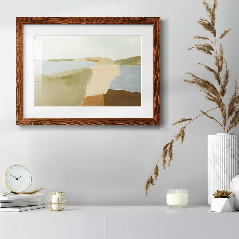 Paysage empilé II, Érable, H 18 po x l 26 po x P 1,5 po
