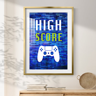It's Game On I -Framed Print