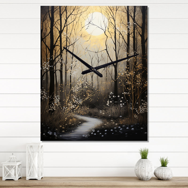 Jerith - Landscapes Wall Clock, Large