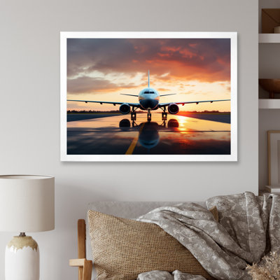 Ready For Take Off Plane Photo - Plane Framed Prints