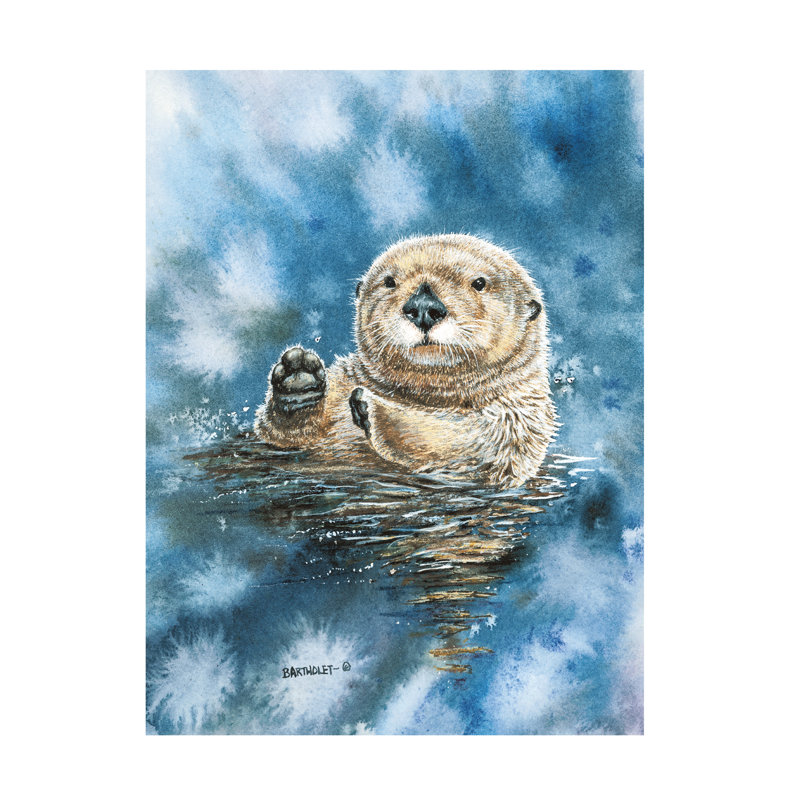 Art sur toile Dave Bartholet, H 14 po x l 19 po