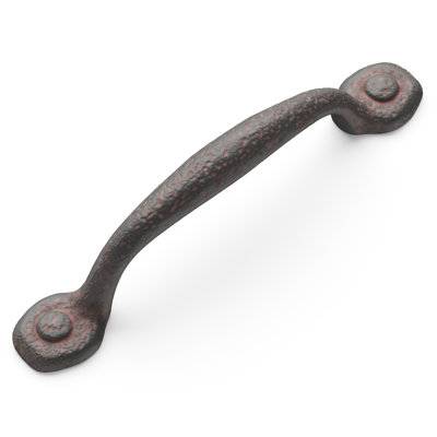 Refined Rustic Kitchen Cabinet Handles, Solid Core Drawer Pulls for Cabinet Doors